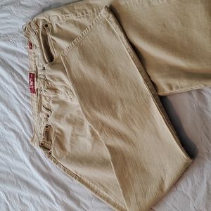 Men's Lucky Brand Pants Vintage Straight Leg Khakis, 34x32